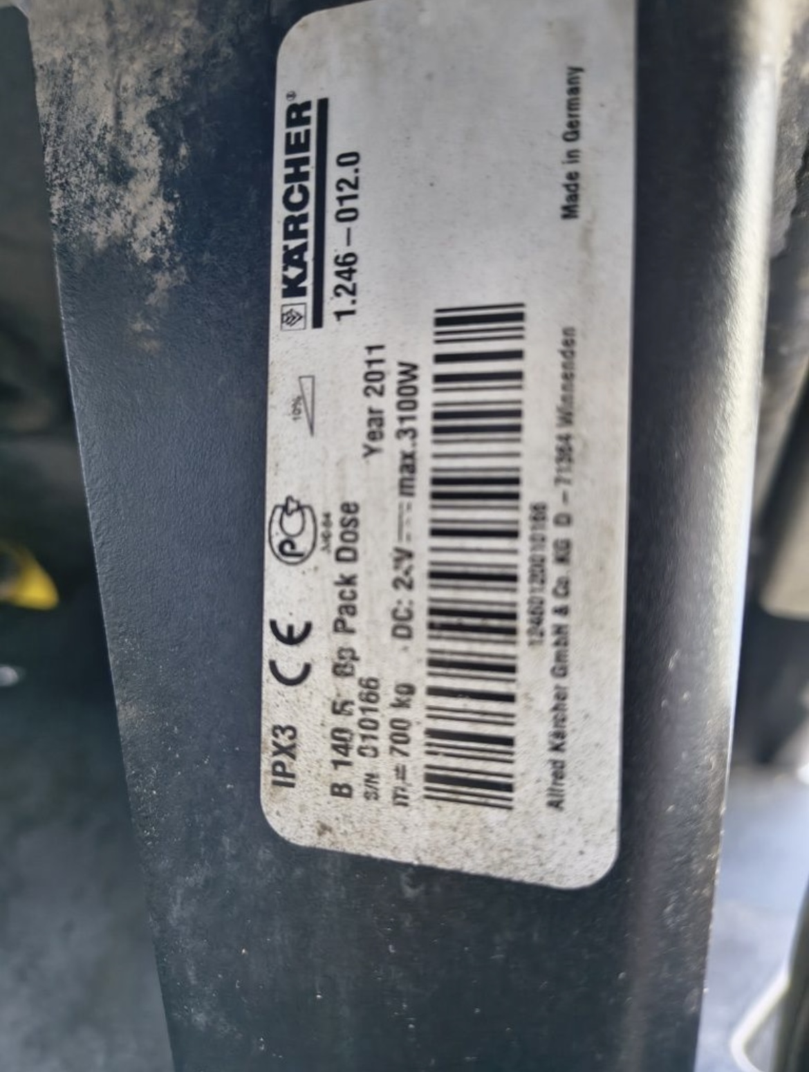 Szorowarka Karcher B 140 R - obrazek 7