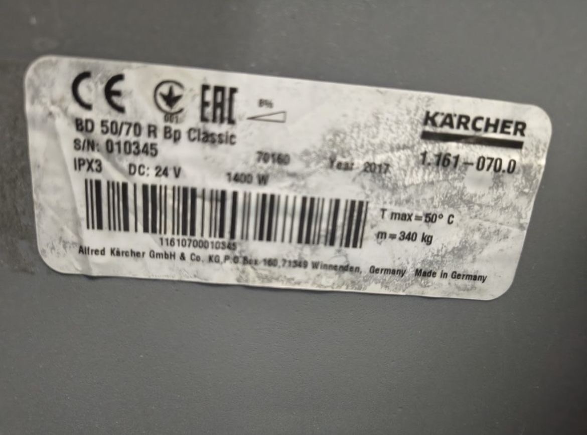 Szorowarka Karcher BD 50 70 R - obrazek 5