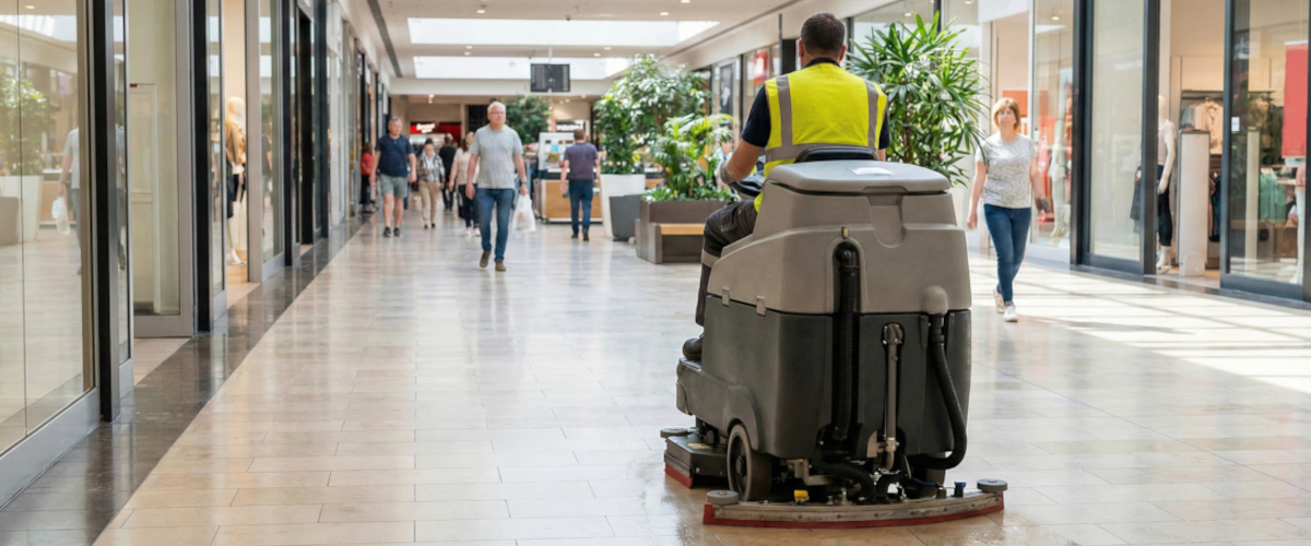 Wynajem szorowarek samojezdnych z siedziskiem i ręcznych Karcher Ryki